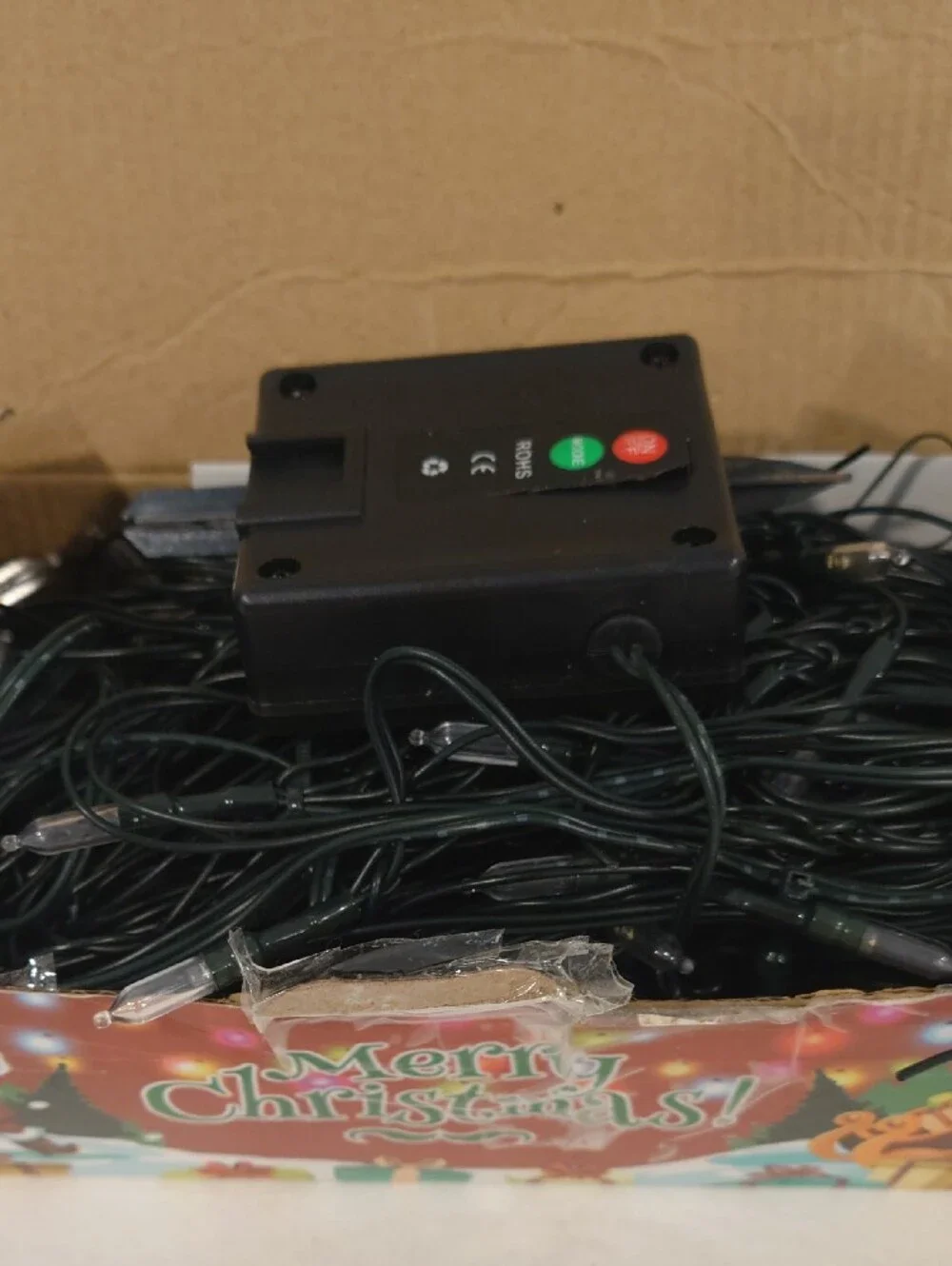 Christmas LED Net Lights White